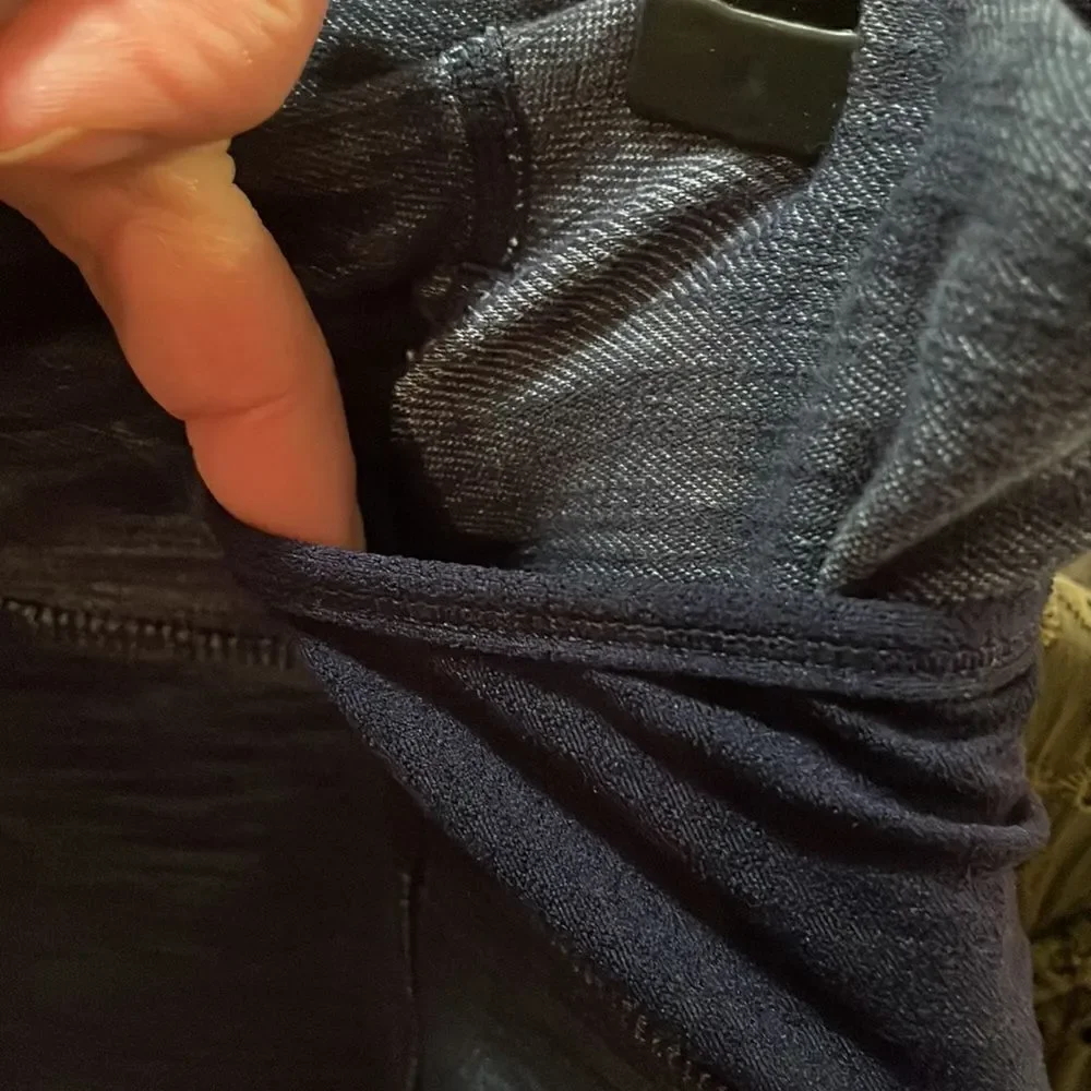 Rare Lululemon Athletica Ride On Crop Indigo Denim